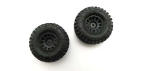 Kyosho Verklebte Reifen (2) Interco Tyres Mini-Z 4X4 MX01...