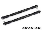 TRAXXAS X-Maxx Vorspurstange 7075-T6 Aluminium schwarz 157mm (2) / TRX7748-BLK