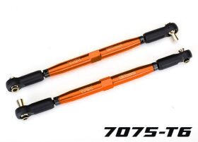 TRAXXAS X-Maxx Vorspurstange 7075-T6 Aluminium orange...