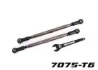 TRAXXAS XRT / Wide-X-Maxx Vorspurstangen 7075-T6 Alu grau 188mm (2) / TRX7897-GRAY