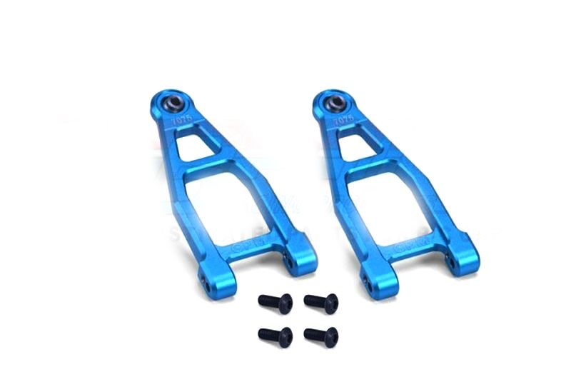 GPM TAMIYA BBX / BB-01 Aluminium Querlenker oben vorn blau / GPMBBX054SB