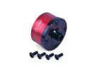 GPM Diffgehäuse Alu rot / GPMMAJ011R