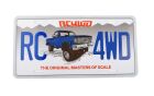 RC4WD K10 License Plate / RC4ZL0072