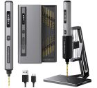 Arrowmax SES Mini Drill With Alu Case + Benchtop Drill Press (Black) / AM199974