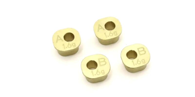 Kyosho Hinterer Nabentragerhal Set Inferno MP10 Messing / K.IFW606B