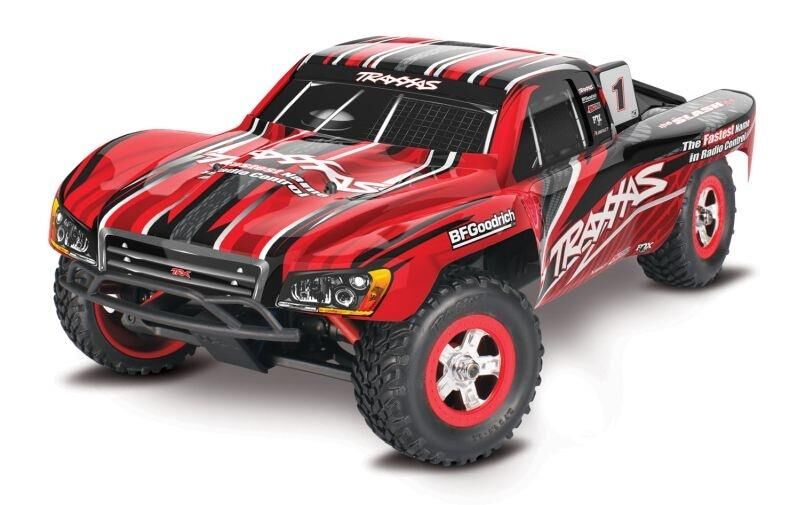 TRAXXAS Slash 4x4 rot 1/16 Short-Course RTR / TRX70054-8RED