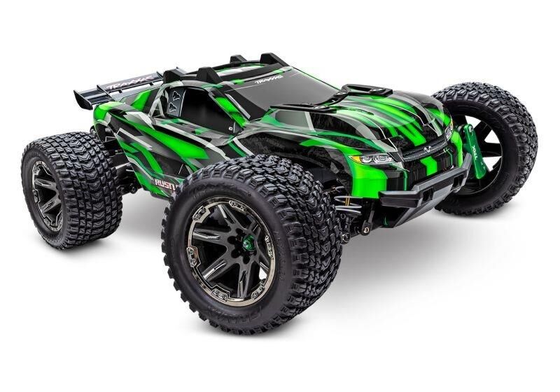 TRAXXAS Rustler 4x4 VXL Ultimate grün 1/10 Stadium Truck RTR / TRX67097-4GRN
