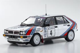 Kyosho 1:18 Lancia Delta HF 4WD 1000 Lakes 1987 Team...