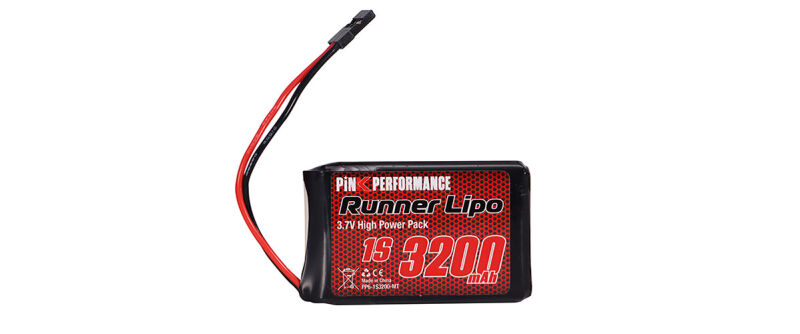 Pink Runner LiPo 1S 3.7V-3200 für Sanwa MT44 MT5 / PP6-1S3200-MT