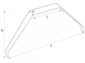 Extron CFK Fahrwerk verschiedene Größen zur Wahl