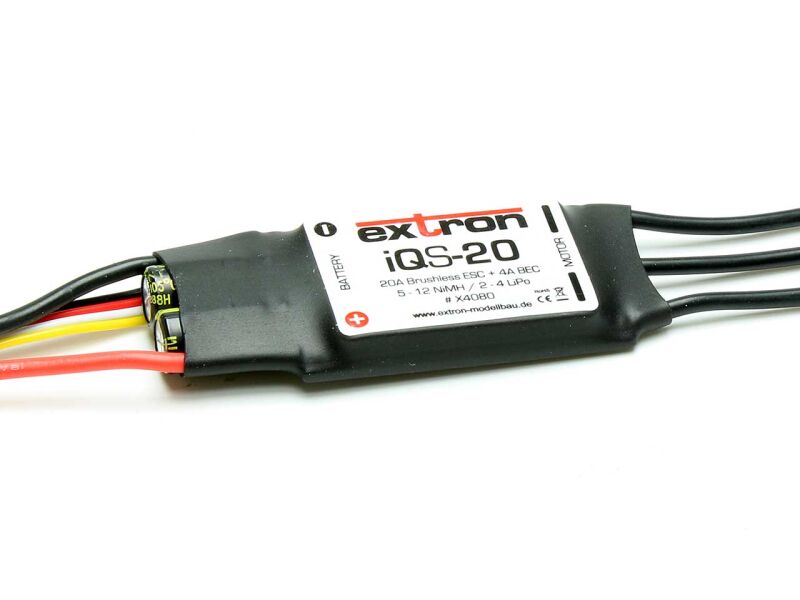 Extron Brushless Regler iQS 20A  - 100A (XT60)