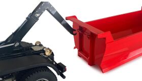 AMEWI / Mercedes-Benz Arocs Hydraulik Abrollkipper Pro 8x8 1:14 RTR rot / 22646