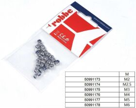 Robbe Modellsport Stoppmuttern M6 30Stk. Edelstahl / 50991178