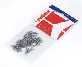 Robbe Modellsport Zylinderkopfschrauben Innensechskant M4x14mm 30Stk. Edelstahl / 50991116