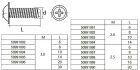 Robbe Modellsport Flachkopfschrauben Kreuzschlitz M3,0x14mm 30Stk. Edelstahl / 50991095