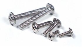 Robbe Modellsport Flachkopfschrauben Kreuzschlitz M2,5x16mm 30Stk. Edelstahl / 50991089