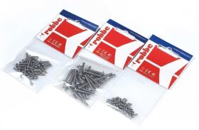 Robbe Modellsport Flachkopfschrauben Kreuzschlitz M2,0x8mm 30Stk. Edelstahl / 50991082