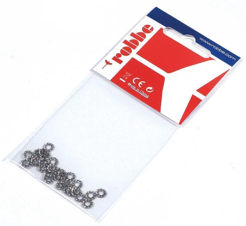 Robbe Modellsport Zahnscheiben M2,5 30Stk. Edelstahl / 50991068