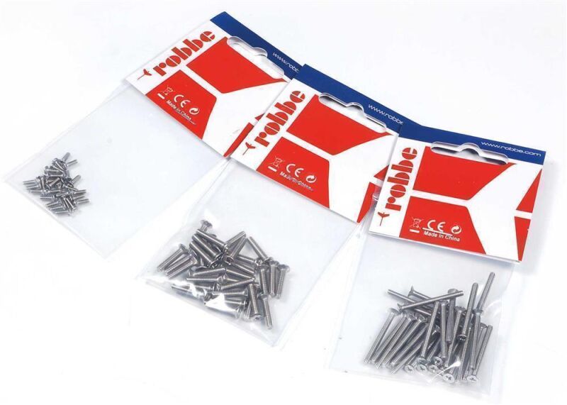 Robbe Modellsport Senkkopfschrauben Kreuzschlitz M2x8mm 30Stk. Edelstahl / 50991039