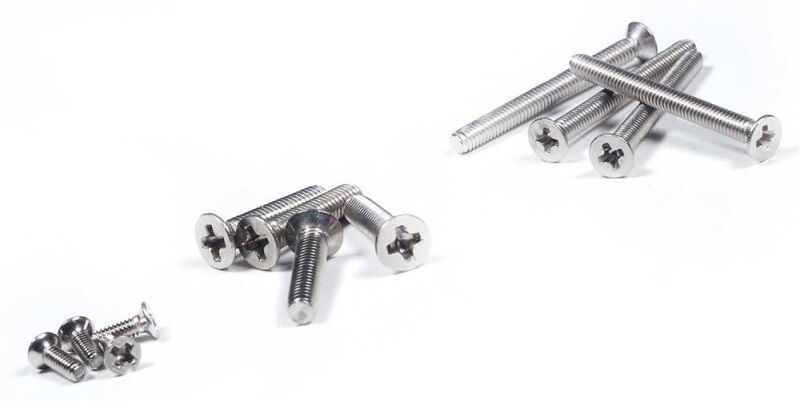 Robbe Modellsport Senkkopfschrauben Kreuzschlitz M2x6mm 30Stk. Edelstahl / 50991038