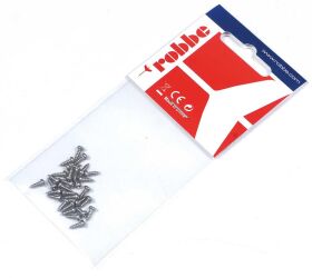 Robbe Modellsport Blechschrauben Kreuzschlitz 1,7x4mm 30Stk. Edelstahl / 50991025