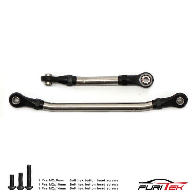 FURITEK für FX118 STEEL WITH PLASTIC ROD ENDS STEERING LINK SET / FUR2416