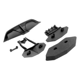 CEN-Racing Front Bumper & Rear Diffuser (foam, body...