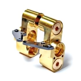 Hobao HYPER VTE2 BRASS STEERING HUB / HOP-0166