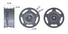 ABSIMA Aluminium Buggy Räderset 2WD hinten 12mm Hex 1:10 (2 St.) / 2500024