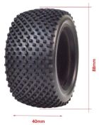 ABSIMA Aluminium Buggy Räderset 2WD hinten 12mm Hex 1:10 (2 St.) / 2500024