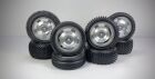 ABSIMA Aluminium Buggy Räderset 2WD vorne freilaufend 1:10 (2 St.) / 2500022