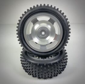 Absima Buggy Räderset 1:10 Alu 4WD 60/30 PIN vorne 12mm Hex (2 St.) / 2500023