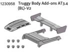 ABSIMA Truggy Karosserie Anbauteile AT3.4(BL)-V2 / 1230958