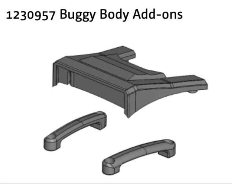 ABSIMA Buggy Karosserie Anbauteile AB3.4(BL)-V2 / 1230957