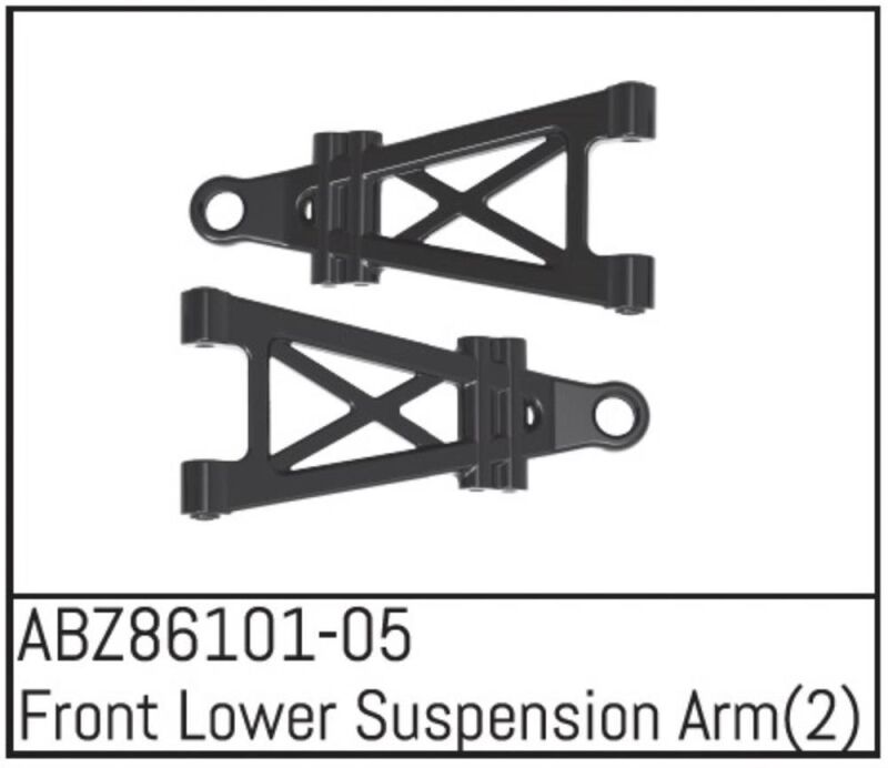ABSIMA Front Lower Suspension Arm - Mini AMT (2 St.) / ABZ86101-05