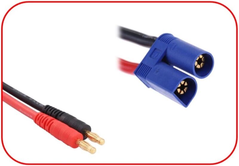 ABSIMA Ladekabel 4mm Goldkontaktstecker - EC5 300mm / 3040072