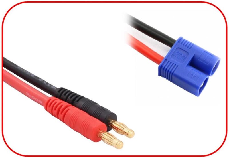 ABSIMA Ladekabel 4mm Goldkontaktstecker - EC3 300mm / 3040074