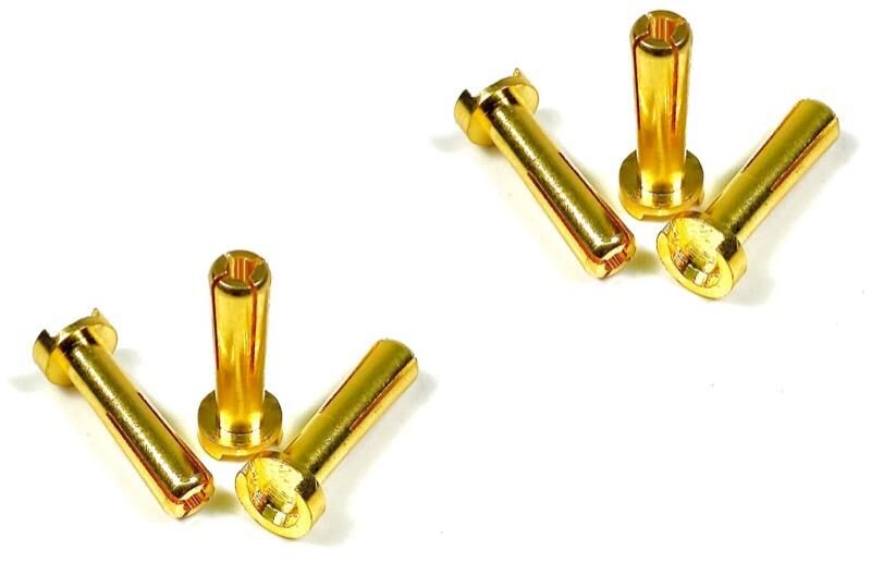 ABSIMA 4mm Goldstecker (6 St.) / 3040016