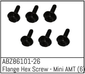 ABSIMA Flange Hex Screw - Mini AMT (6 St.) / ABZ86101-26