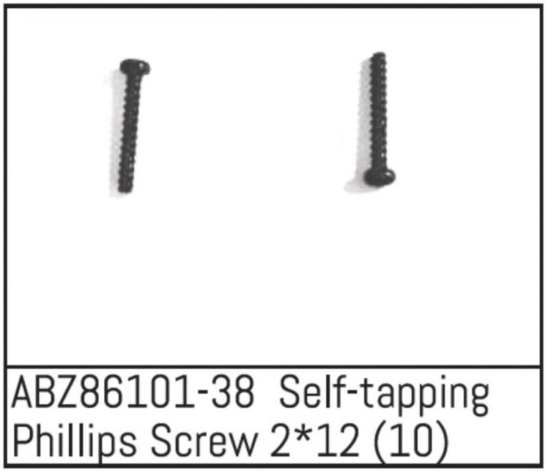 ABSIMA Self-tapping Phillips Screw 2*12 - Mini AMT (10 St.) / ABZ86101-38