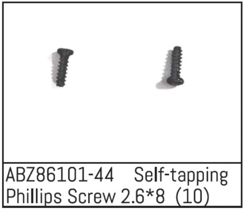ABSIMA Self-tapping Phillips Screw 2.6*8 - Mini AMT (10 St.) / ABZ86101-44