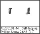 ABSIMA Self-tapping Phillips Screw 2.6*8 - Mini AMT (10 St.) / ABZ86101-44