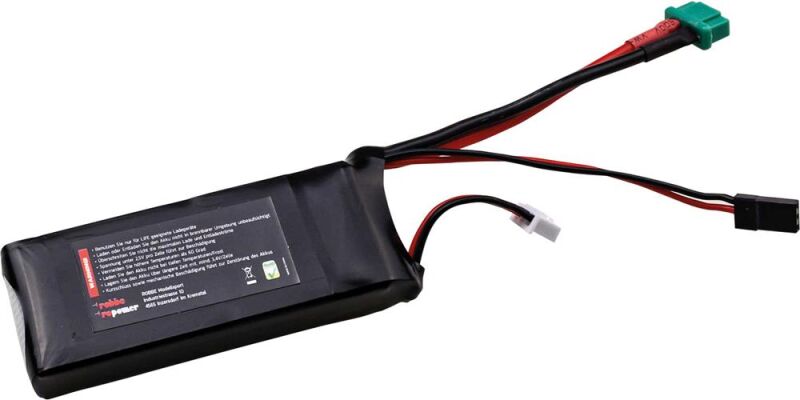 Robbe Modellsport RO-POWER ULTRA LIFEPO4 1450MAH 6,6V 25(30C) 2S LIFEPO4 Akku MPX/JR/XH Stecker / 7411