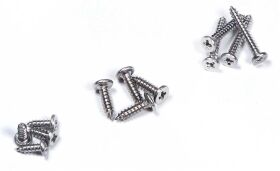 Robbe Modellsport Blechschrauben Flachkopf Kreuzschlitz 2,0x6mm 30Stk. Edelstahl / 50991222