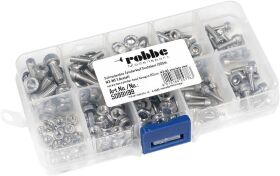 Robbe Modellsport Schraubenbox Zylinderkopf Sechskant 130Stk. M3-M5 Edelstahl / 50991199