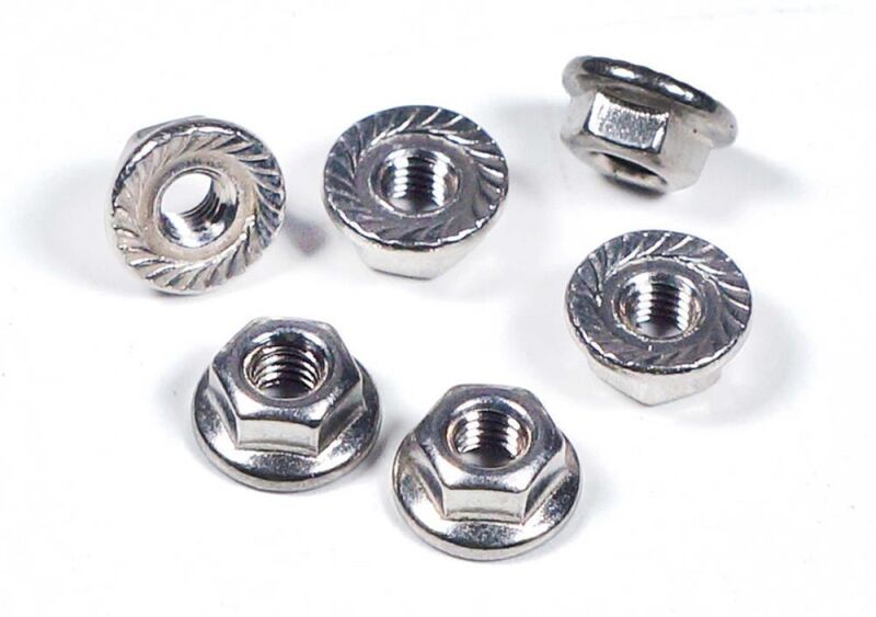 Robbe Modellsport Muttern mit Flansch M5 30Stk. Edelstahl / 50991181