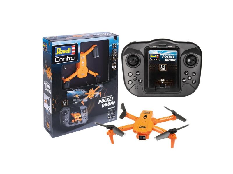 Revell Control Ferngesteuerte Drohne RC Quadrocopter "Pocket Drone" / 23810
