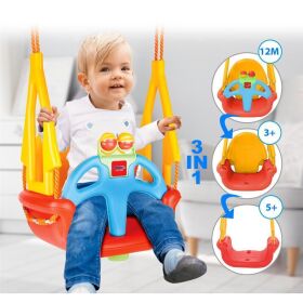 Jamara Kinderschaukel Grow with me 3in1 rot  / 467100