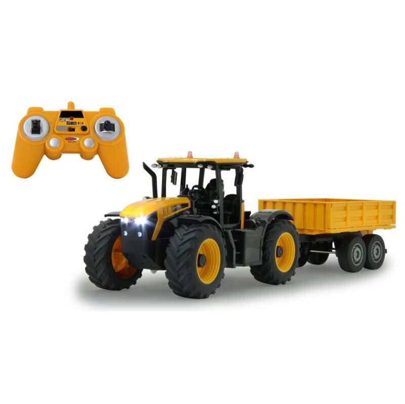 Jamara JCB Fastrac Traktor mit Kippanhänger 1:24 2,4GHz  / 405305