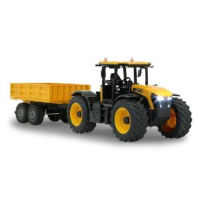 Jamara JCB Fastrac Traktor mit Kippanhänger 1:24 2,4GHz  / 405305